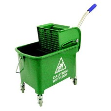 Mobile Mop Bucket and Wringer 20 Litre Green