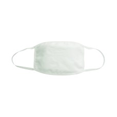 Reusable Cloth Masks 5x7 Inch in White (Pack of 5)