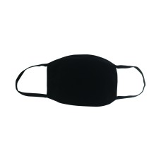 Reusable Cloth Masks 5x7 Inch in Black (Pack of 5)